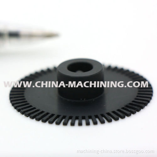 CNC Parts with Black Anodize by CNC Turning